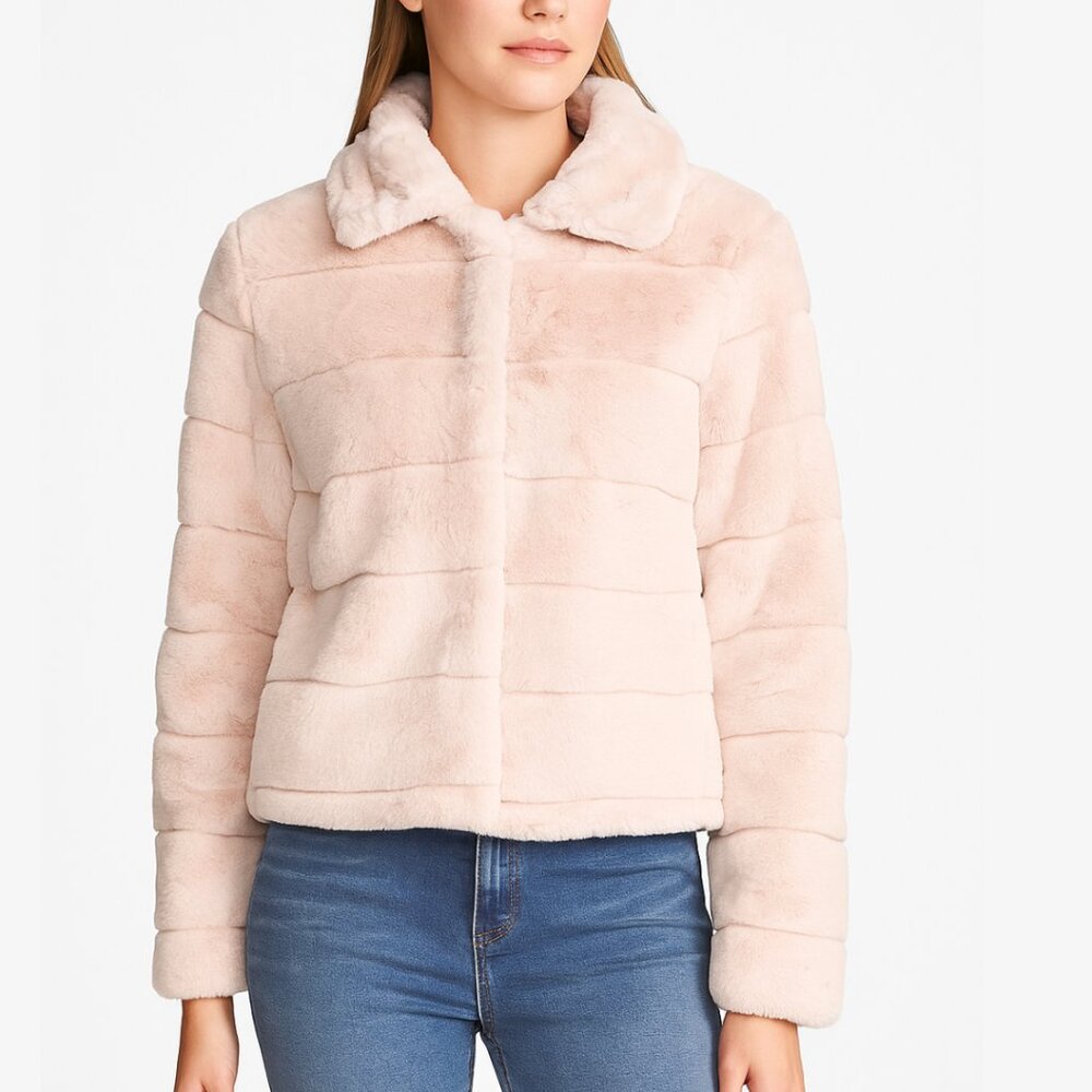 💙💖‎ NWT Andrew Marc New York Faux Fur Jacket